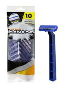 Disposable Twin Blade Men's Razors 10 Pack image