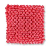 Alina Sugar Pink Bobble Cushion 45x45cm image