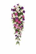 Artificial Petunia Hanging Bush