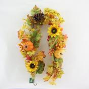 Pumpkin Garland, 5ft
