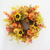 Large Autumnal Wreath