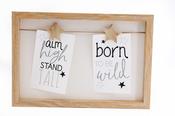 Baby Multi Star Peg Photo Frame - Online Offer Only