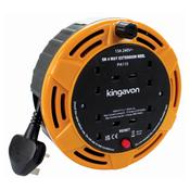  4 Way Extension Lead Reel 5 Metre