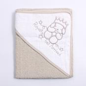 Royalty Hooded Towel Beige