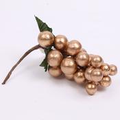 Gold Berry Pick Christmas Decoration image
