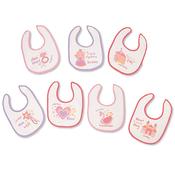 Baby Days of the Week Bibs - Girls