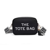 The Tote Bag Black Crossbody by Gessy