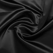 Princess Satin Black Col. 15 - Price by the Metre