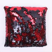  Danni Cushion Cover 17" Black/ Red