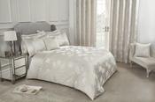 Blossom Embellished Duvet Cover Set Cream image