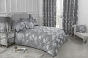 Blossom Embellished Duvet Cover Set Silver image