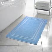 100% Cotton Hotel Bath Mat Blue - 50x80cm