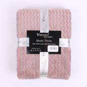 Throw Moda Plush 127x152cm Mauve