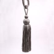 Large Tieback Bordeaux Silver 115-14 image