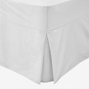 Elegance Value Fitted Valance Sheet White image