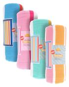 Stripes Design Jumbo Microfibre Beach Towels 90x180cm Assorted image