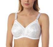 Sophia Embroidered Cup Firm Control Non-Wired Bra by Marlon