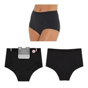 Womens Bladder Leaks Full Brief Black-Small
