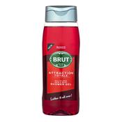 Brut Attraction All-In-One Hair &amp; Body Shower Gel 500ml image