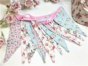 Vintage Floral Flag Bunting