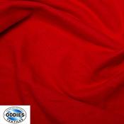 100% Cotton Flannel Red Fabric - Price by the Metre image