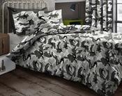 Camouflage Grey Duvet Cover Set by Velosso image
