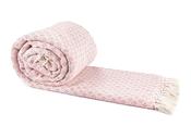 Casablanca Recycled Throw Blush 90x100"