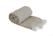 Casablanca Recycled Throw Taupe 90x100"