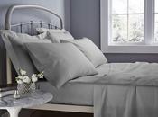 500 Thread Count Grey Flat Sheet by Catherine Lansfield
