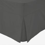 Elegance Value Fitted Valance Sheet Charcoal image