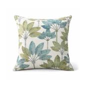 Floral Olive Jacquard Cushion Covers 18x18''