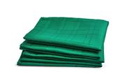 Chequered 4 Pack Napkins - Green image