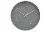 Silver Wall Clock image
