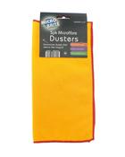 3 Pack Of Microfibre Yellow Dusters