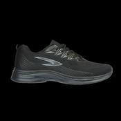Men's Cleveland Black Trainers by Urban Jacks-Size 8