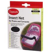 Clippasafe Insect Net for Prams &amp; Carrycots – Black