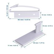 Child Safety Drawer Latch - Pack of 4