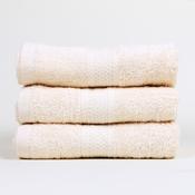 450GSM 100% Cotton Face Cloth Cream image