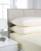 Soft Touch Microfibre Flat Sheets Cream image