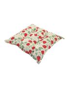 Strawberries Design Shower Resistant Chair Cushion 38x38cm