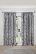 Duchess Readymade Tape Top Curtain Pair Silver image