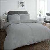 Dulwich Pleated Duvet Cover Set Grey by Gaveno Cavailia image