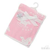 100% Cotton Rocking Horse Wrap Pink