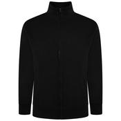 Mens Outsize Full Zip Top Black By Forge