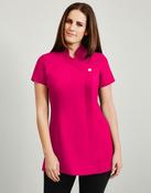 Women's One Button Tunic - Pink