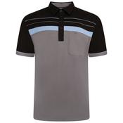 Men's Golf Shirts Charcoal &amp; Black