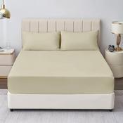 Soft Touch Stone Fitted Sheet-Single image