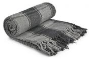 Frisco Recycled 100% Cotton Throw Charcoal image