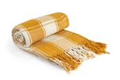 Frisco Recycled 100% Cotton Throw Ochre image