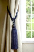 Galaxy Curtain Rope Tie Back Navy image